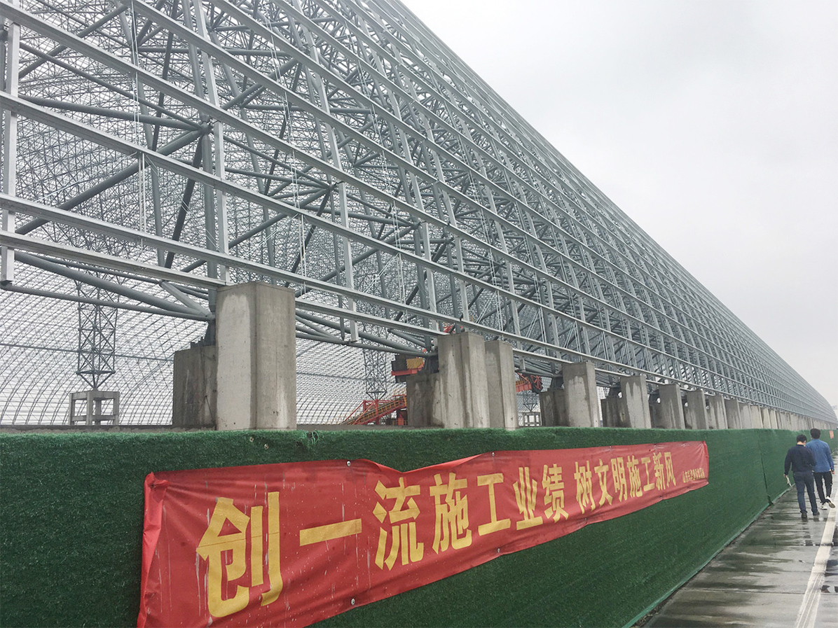 山東濟(jì)寧濟(jì)礦物流園BIPV項(xiàng)目圖