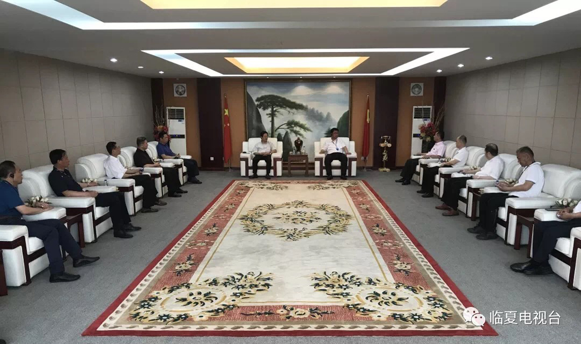 臨夏州委書記郭鶴立率黨政考察團(tuán)一行蒞臨萊爾斯特考察調(diào)研_圖24