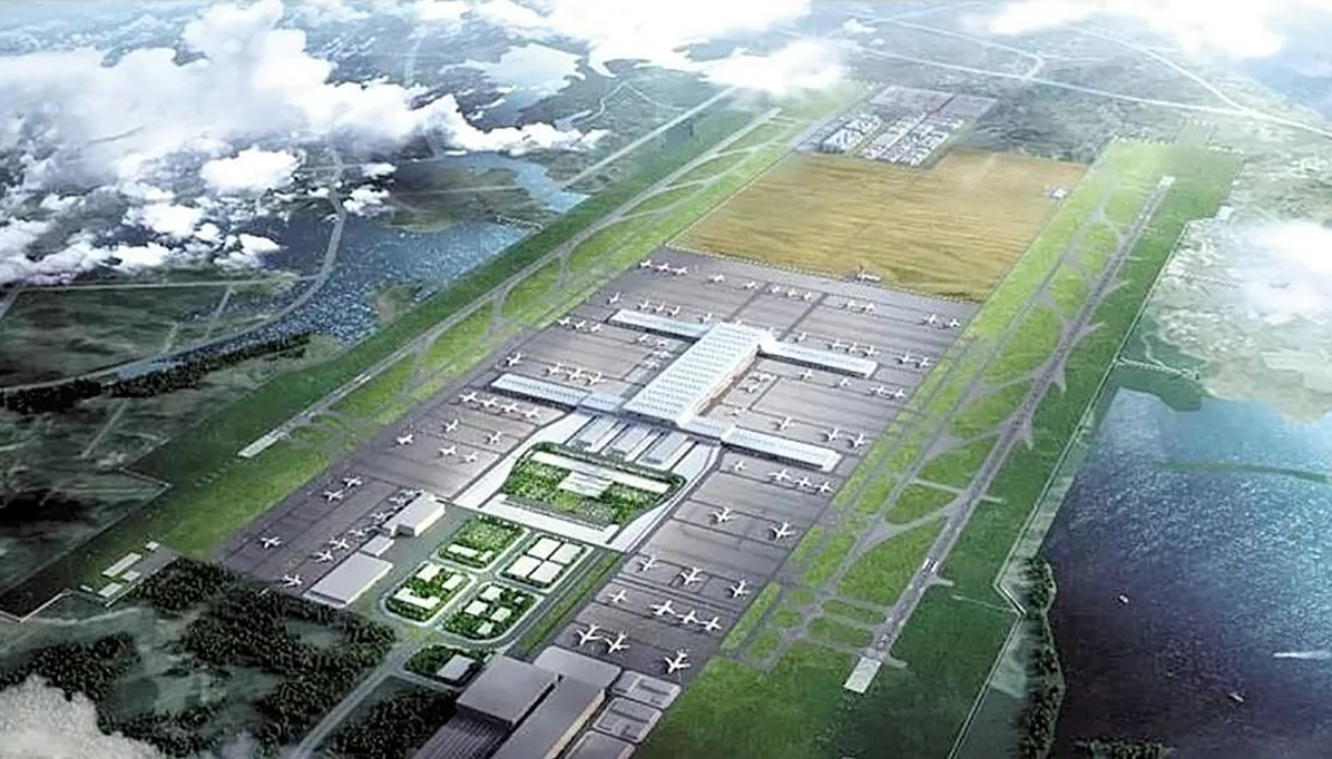 萊爾斯特中標(biāo)鄂州機(jī)場光伏幕墻圖2